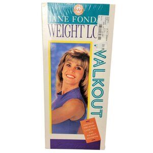Jane Fonda Weight Loss Walkout Workout Program New Sealed Cassette Tapes Vintage